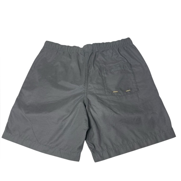 Modern Amusement Trunks Men Medium Slate Grey Green Solid Casual Pacsun - Picture 6 of 12